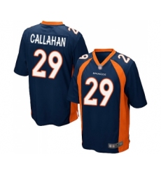 Men's Denver Broncos #29 Bryce Callahan Game Navy Blue Alternate Football Jersey