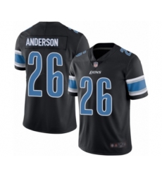 Youth Detroit Lions #26 C.J. Anderson Limited Black Rush Vapor Untouchable Football Jersey