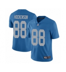 Youth Detroit Lions #88 T.J. Hockenson Blue Alternate Vapor Untouchable Limited Player Football Jersey