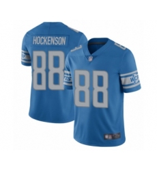 Youth Detroit Lions #88 T.J. Hockenson Blue Team Color Vapor Untouchable Limited Player Football Jersey