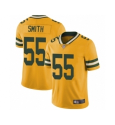 Youth Green Bay Packers #55 Za'Darius Smith Limited Gold Rush Vapor Untouchable Football Jersey