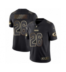 Men's Green Bay Packers #26 Darnell Savage Jr. Limited Black Gold Vapor Untouchable Limited Football Jersey