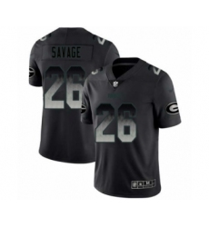 Men's Green Bay Packers #26 Darnell Savage Jr. Limited Black Smoke Fashion Limited Football Jersey