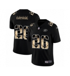 Men's Green Bay Packers #26 Darnell Savage Jr. Limited Black Statue of Liberty Limited Football Jersey
