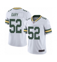 Men's Green Bay Packers #52 Rashan Gary White Vapor Untouchable Limited Player Football Jersey