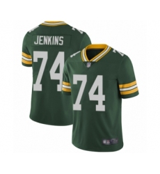 Youth Green Bay Packers #74 Elgton Jenkins Green Team Color Vapor Untouchable Limited Player Football Jersey