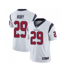Men's Houston Texans #29 Bradley Roby White Vapor Untouchable Limited Player Football Jersey