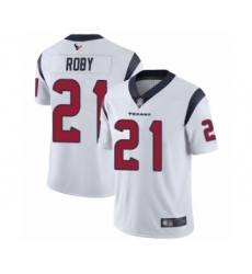 Youth Houston Texans #21 Bradley Roby White Vapor Untouchable Limited Player Football Jersey
