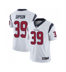 Youth Houston Texans #39 Tashaun Gipson White Vapor Untouchable Limited Player Football Jersey