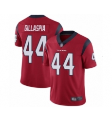 Men's Houston Texans #44 Cullen Gillaspia Red Alternate Vapor Untouchable Limited Player Football Jersey
