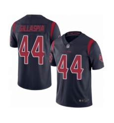 Youth Houston Texans #44 Cullen Gillaspia Limited Navy Blue Rush Vapor Untouchable Football Jersey