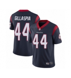 Youth Houston Texans #44 Cullen Gillaspia Navy Blue Team Color Vapor Untouchable Limited Player Football Jersey