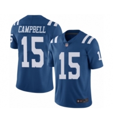 Youth Indianapolis Colts #15 Parris Campbell Limited Royal Blue Rush Vapor Untouchable Football Jersey