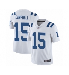 Youth Indianapolis Colts #15 Parris Campbell White Vapor Untouchable Limited Player Football Jersey