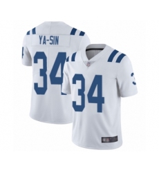 Youth Indianapolis Colts #34 Rock Ya-Sin White Vapor Untouchable Limited Player Football Jersey