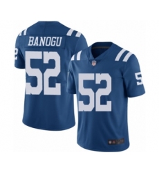 Men's Indianapolis Colts #52 Ben Banogu Limited Royal Blue Rush Vapor Untouchable Football Jersey