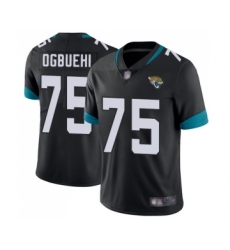 Men's Jacksonville Jaguars #75 Cedric Ogbuehi Black Team Color Vapor Untouchable Limited Player Football Jersey