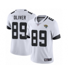 Youth Jacksonville Jaguars #89 Josh Oliver White Vapor Untouchable Limited Player Football Jersey