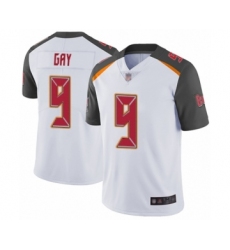 Men's Tampa Bay Buccaneers #9 Matt Gay White Vapor Untouchable Limited Player Football Jersey