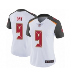 Women's Tampa Bay Buccaneers #9 Matt Gay White Vapor Untouchable Limited Player Football Jersey