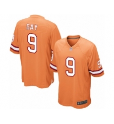 Youth Tampa Bay Buccaneers #9 Matt Gay Limited Orange Glaze Alternate Football Jersey