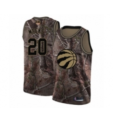 Men's Toronto Raptors #20 Jodie Meeks Swingman Camo Realtree Collection 2019 Basketball Finals Bound Jersey