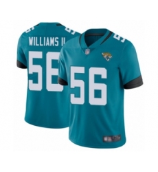 Men's Jacksonville Jaguars #56 Quincy Williams II Teal Green Alternate Vapor Untouchable Limited Player Football Jersey
