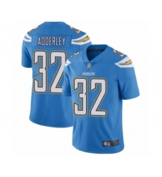 Men's Los Angeles Chargers #32 Nasir Adderley Electric Blue Alternate Vapor Untouchable Limited Player Football Jersey