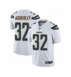 Men's Los Angeles Chargers #32 Nasir Adderley White Vapor Untouchable Limited Player Football Jersey