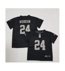 Toddler Las Vegas Raiders #24 Johnathan Abram Limited Black Vapor Jersey