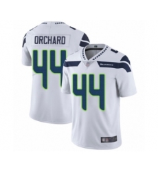 Men's Seattle Seahawks #44 Nate Orchard White Vapor Untouchable Limited Player Football Jersey