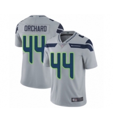 Youth Seattle Seahawks #44 Nate Orchard Grey Alternate Vapor Untouchable Limited Player Football Jersey