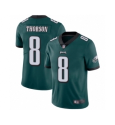 Youth Philadelphia Eagles #8 Clayton Thorson Midnight Green Team Color Vapor Untouchable Limited Player Football Jersey