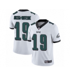 Youth Philadelphia Eagles #19 JJ Arcega-Whiteside White Vapor Untouchable Limited Player Football Jersey