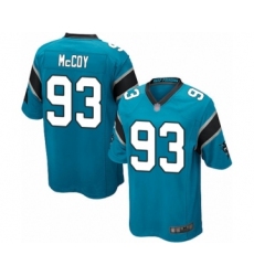 Men's Carolina Panthers #93 Gerald McCoy Game Blue Alternate Football Jersey