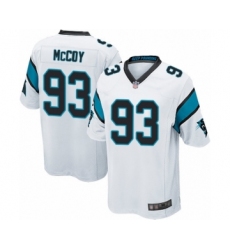 Men's Carolina Panthers #93 Gerald McCoy Game White Football Jersey