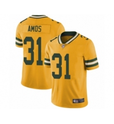 Men's Green Bay Packers #31 Adrian Amos Limited Gold Rush Vapor Untouchable Football Jersey