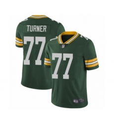 Men's Green Bay Packers #77 Billy Turner Green Team Color Vapor Untouchable Limited Player Football Jersey