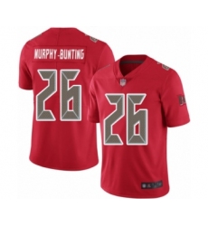Youth Tampa Bay Buccaneers #26 Sean Murphy-Bunting Limited Red Rush Vapor Untouchable Football Jersey