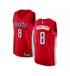 Women's Washington Wizards #8 Rui Hachimura Red Swingman Jersey - Earned Edition