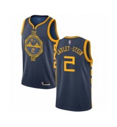 Women's Golden State Warriors #2 Willie Cauley-Stein Swingman Navy Blue Basketball Jersey - City Edition