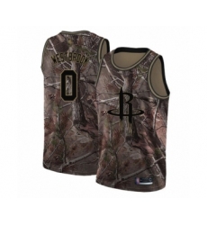 Men's Houston Rockets #0 Russell Westbrook Swingman Camo Realtree Collection Basketball Jersey