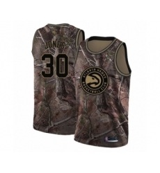Youth Atlanta Hawks #30 Damian Jones Swingman Camo Realtree Collection Basketball Jersey
