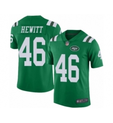 Youth New York Jets #46 Neville Hewitt Limited Green Rush Vapor Untouchable Football Jersey