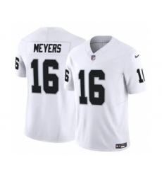 Men's Las Vegas Raiders #16 Jakobi Meyers White 2023 F.U.S.E Vapor Untouchable Football Stitched Jersey