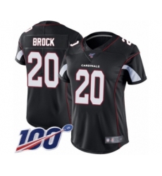 Women's Arizona Cardinals #20 Tramaine Brock Red Team Color Vapor Untouchable Limited Player 100th Season Football Jersey