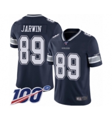 Men's Dallas Cowboys #89 Blake Jarwin Navy Blue Team Color Vapor Untouchable Limited Player 100th Season Football Jersey