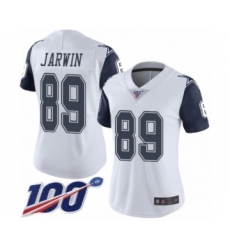Women's Dallas Cowboys #89 Blake Jarwin Limited White Rush Vapor Untouchable 100th Season Football Jersey