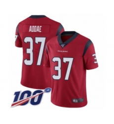 Men's Houston Texans #37 Jahleel Addae Red Alternate Vapor Untouchable Limited Player 100th Season Football Jersey