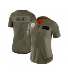 Women's Pittsburgh Steelers #6 Devlin Hodges Limited Camo 2019 Salute to Service Football Jersey